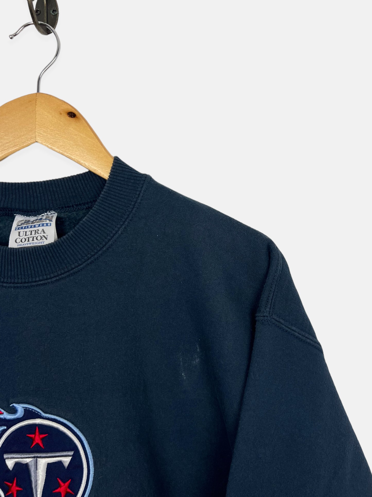 90's Tennessee Titans NFL Embroidered Vintage Sweatshirt Size 10-12