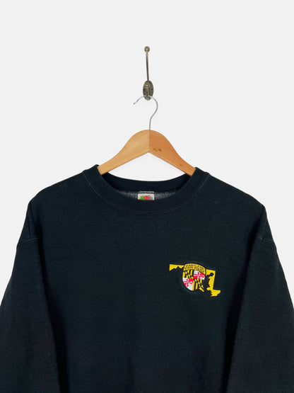 90's Maryland State Police Embroidered Vintage Sweatshirt Size 14