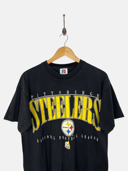 1996 Pittsburgh Steelers NFL USA Made Vintage T-Shirt Size 10-12