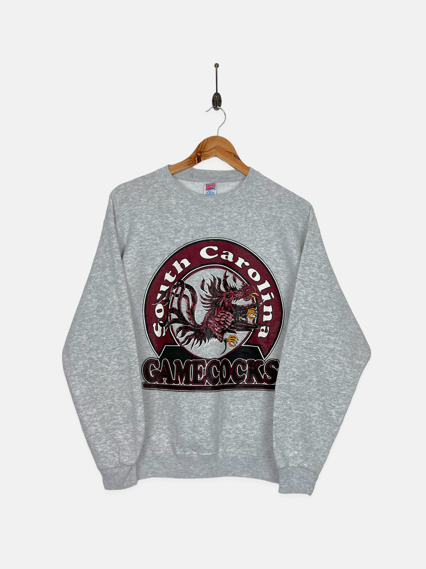 90's South Carolina Gamecocks USA Made Vintage Sweatshirt Size 10