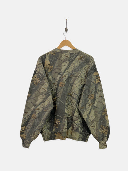 90's Realtree Camo USA Made Vintage Sweatshirt Size M