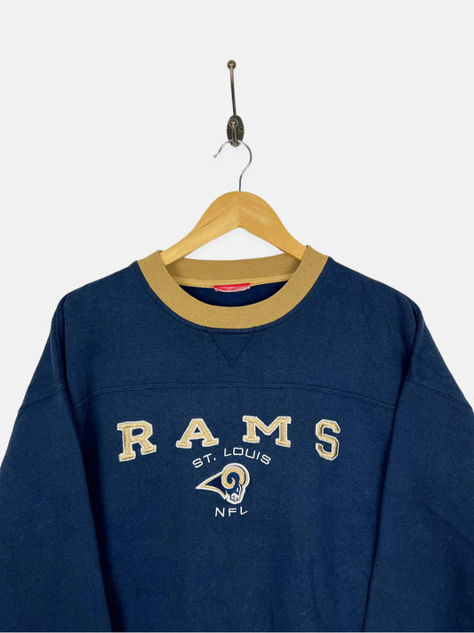 Vintage Lee Sport St Louis L.A. Rams Long Sleeve Sweatshirt Size