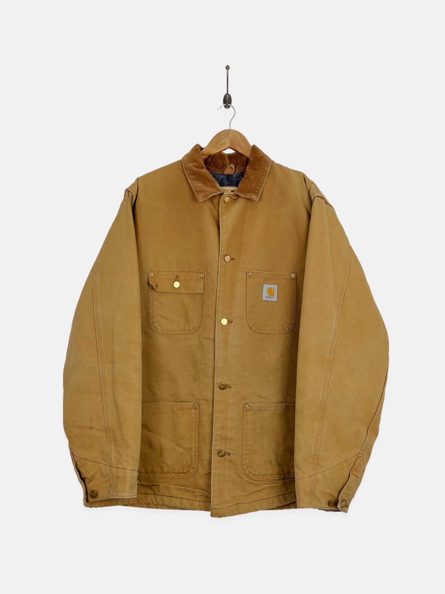 90's Carhartt Heavy Duty Lined Vintage Jacket Size 2-3XL