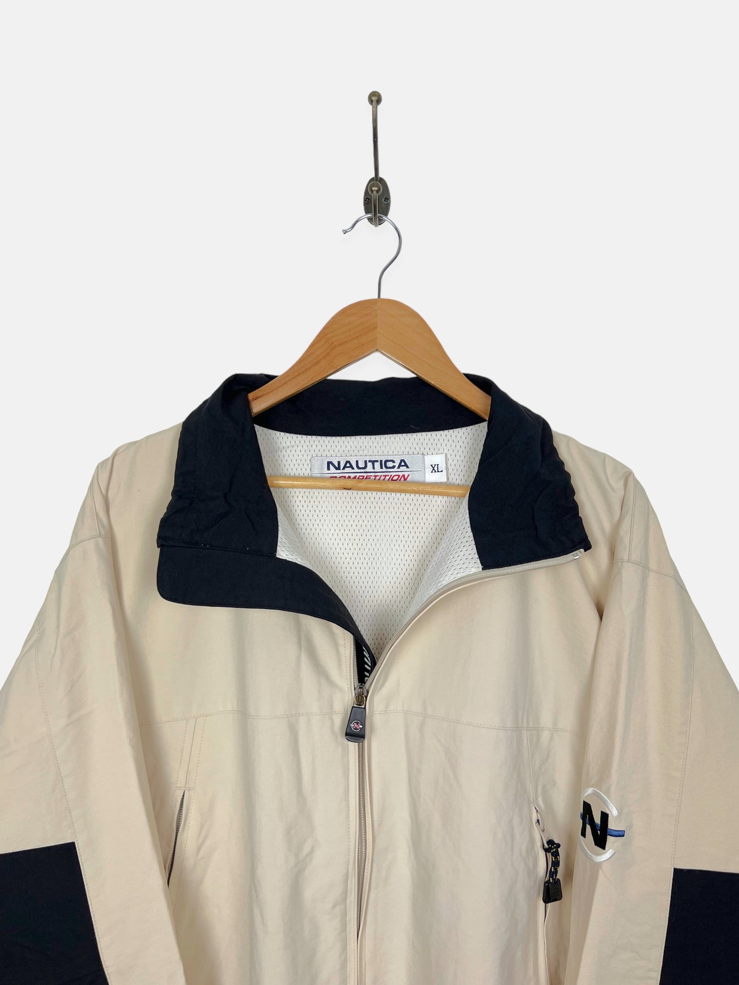 90'a Nautica Competition Embroidered Vintage Jacket Size L-XL