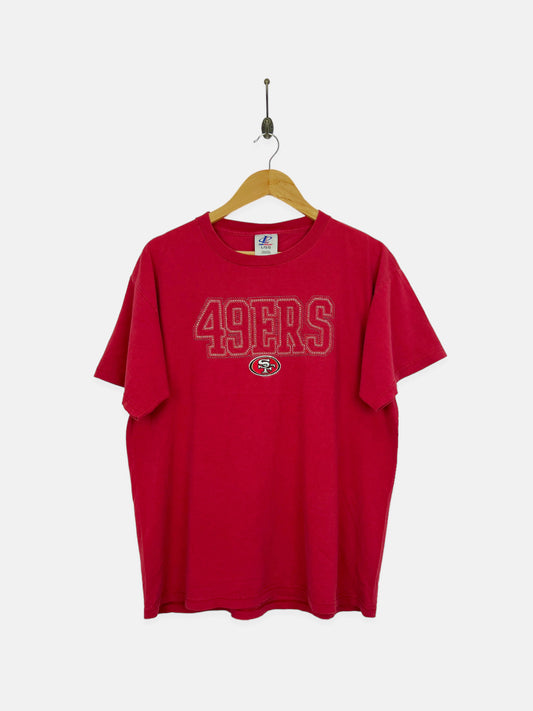 90's San Fransisco 49ers NFL Embroidered Vintage T-Shirt Size 12-14