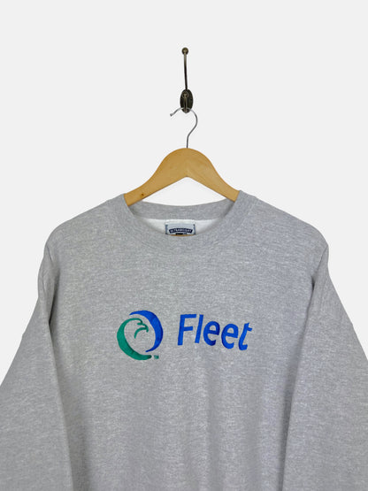 90's Fleet Heavyweight Embroidered Vintage Sweatshirt Size XL