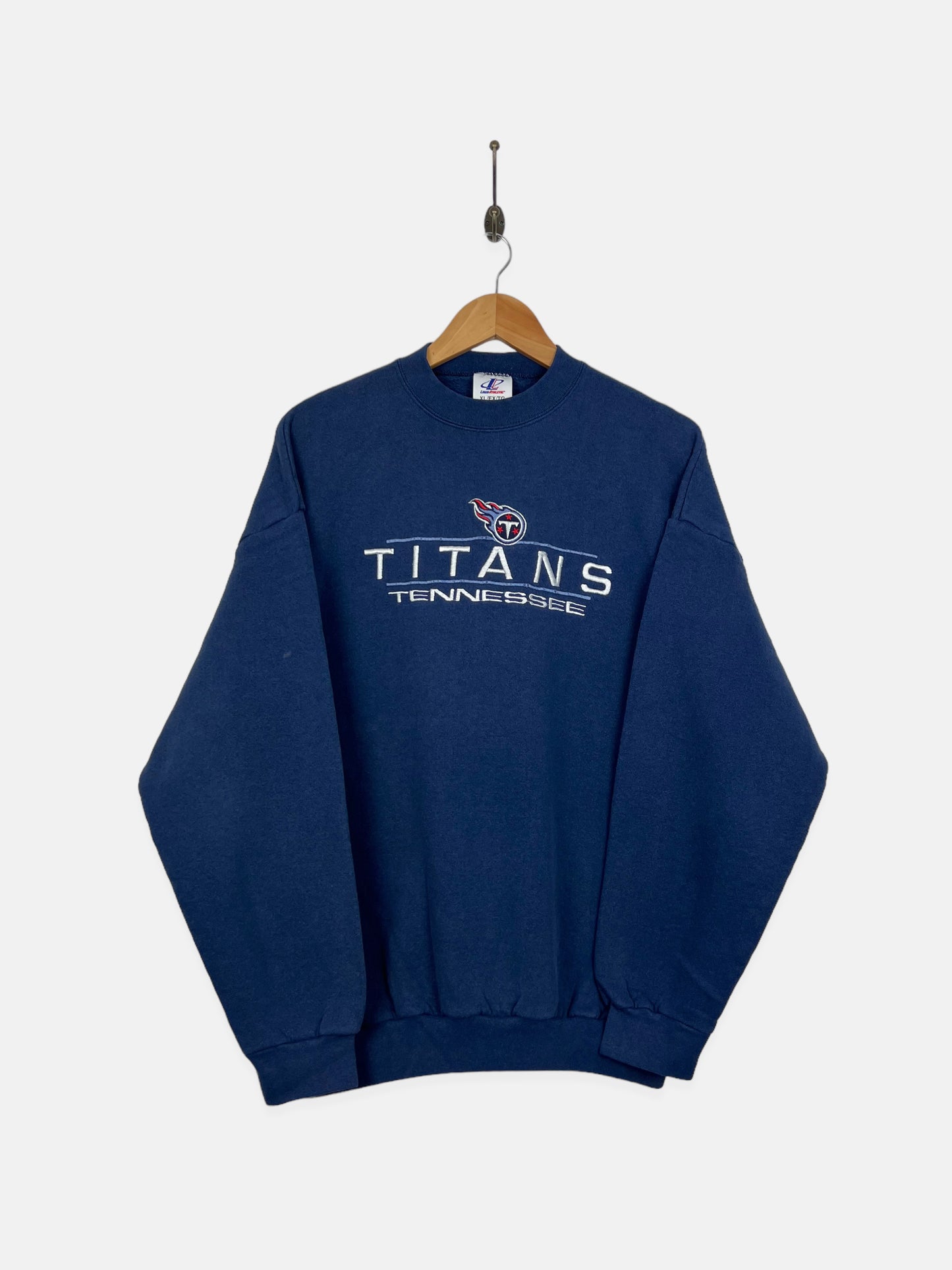 90's Tennessee Titans NFL Embroidered Vintage Sweatshirt Size L