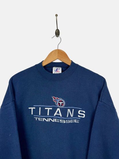 90's Tennessee Titans NFL Embroidered Vintage Sweatshirt Size L