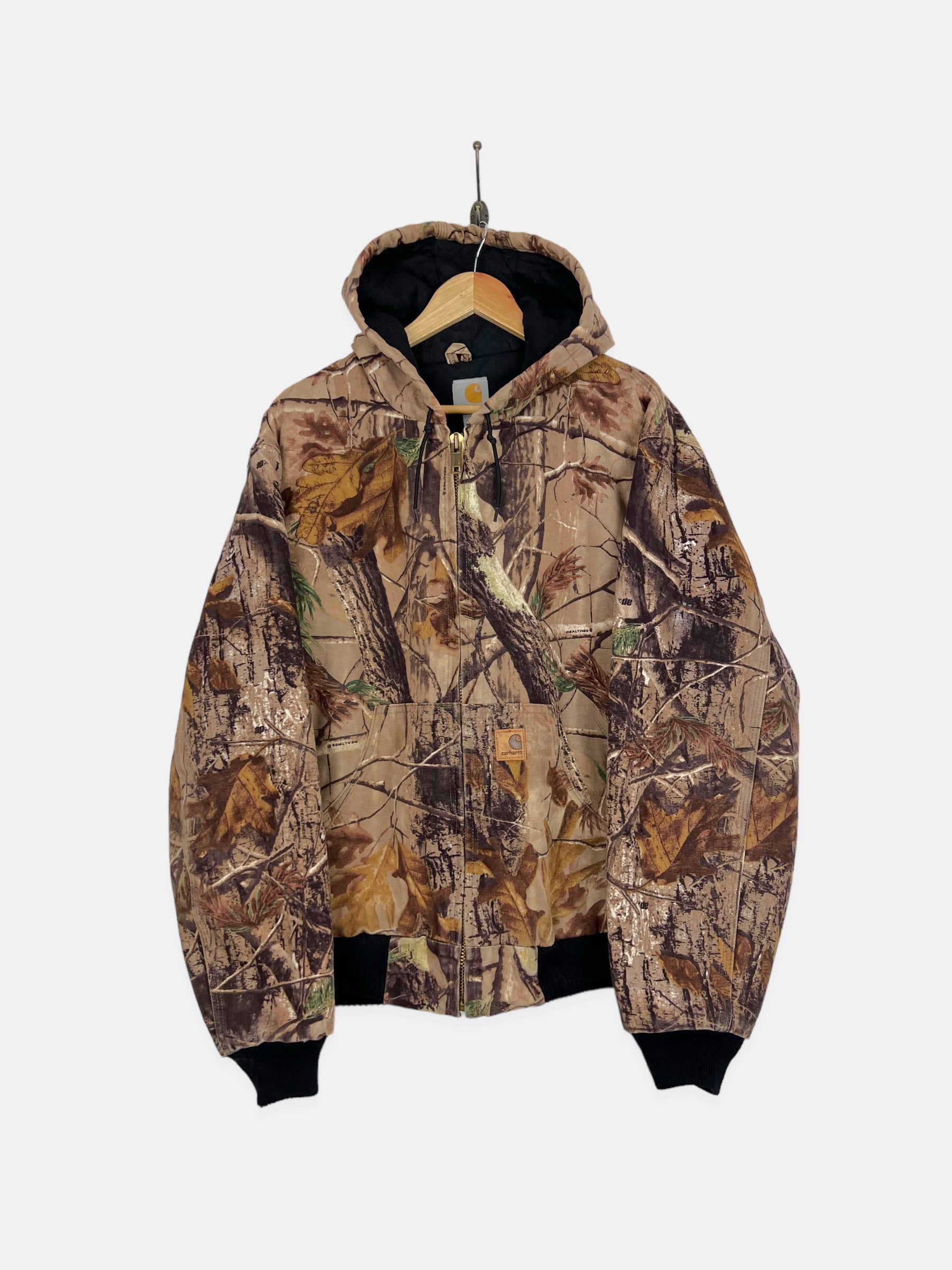 Camo carhartt jacket best sale