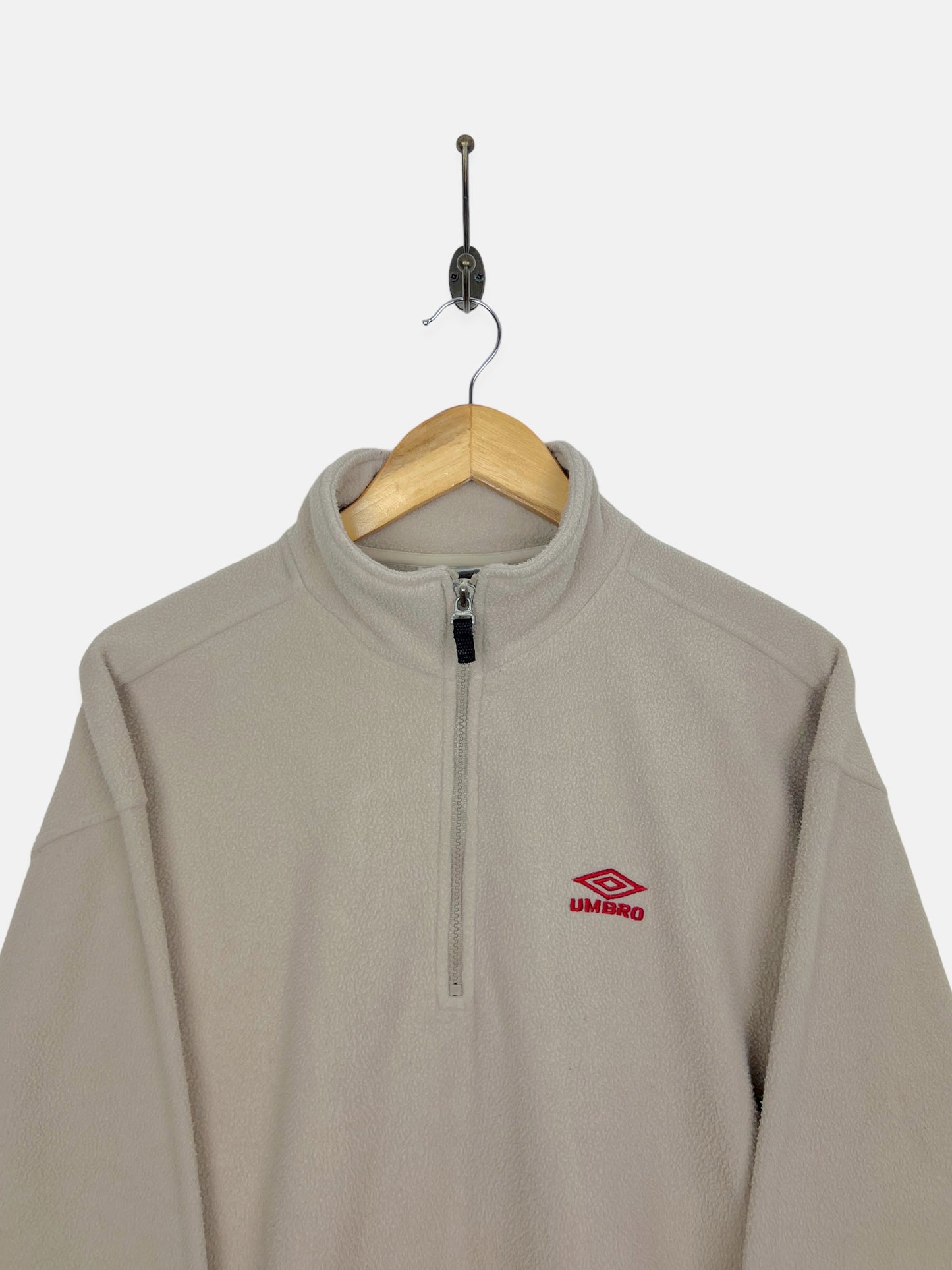 90's Umbro Embroidered Vintage Quarterzip Fleece Size M