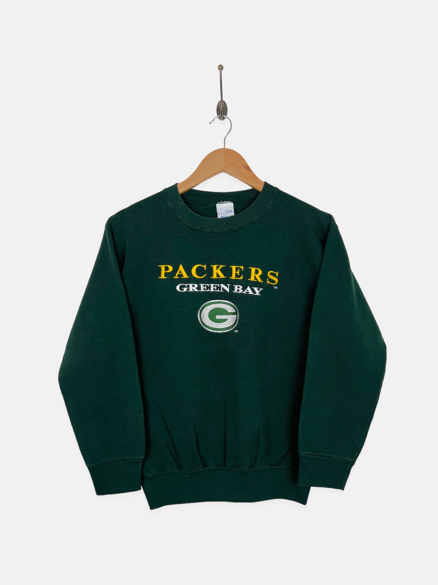 Vintage NFL Green Bay Packers Sweatshirt Crewneck 90s Size XL USA Made 