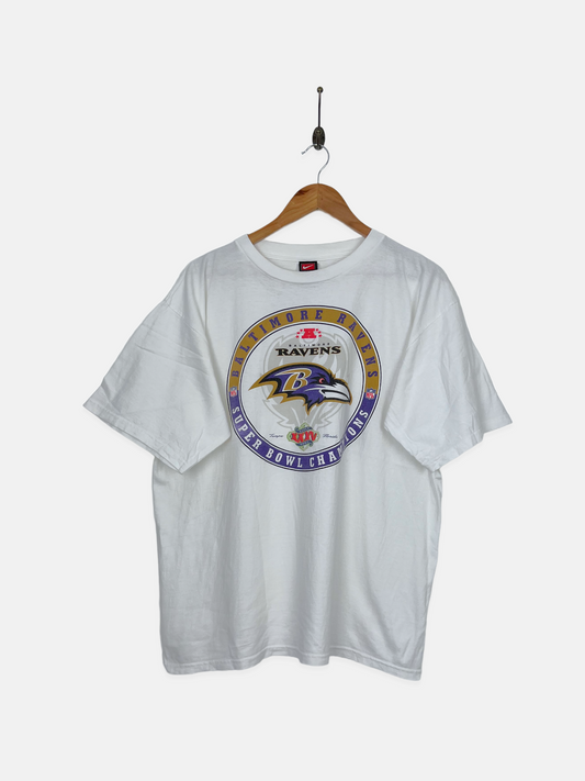 Nike Baltimore Ravens NFL Vintage T-Shirt Size M-L