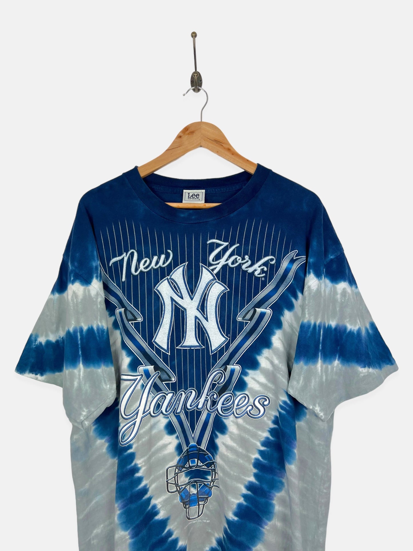 90's New York Yankees MLB USA Made Vintage T-Shirt Size XL