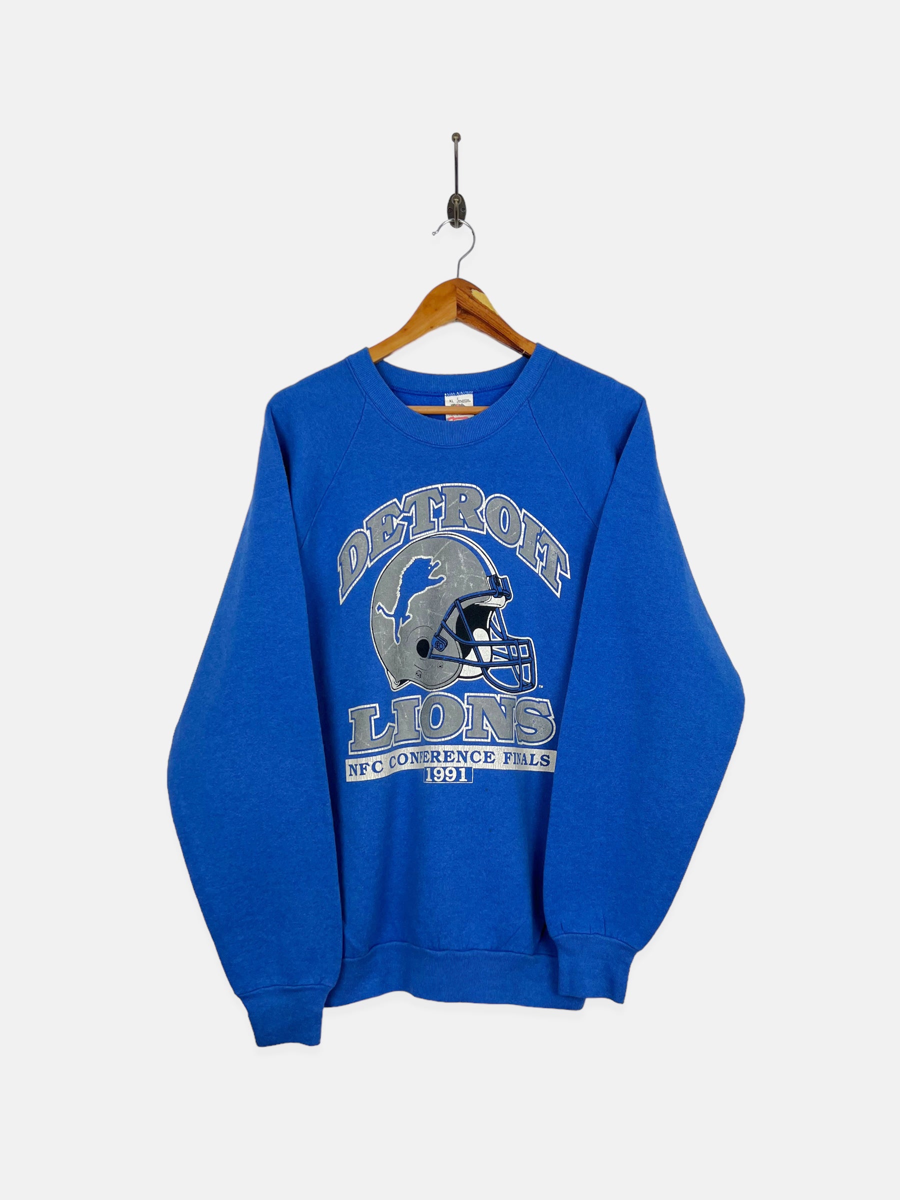 1991 Detroit top Lions sweatshirt