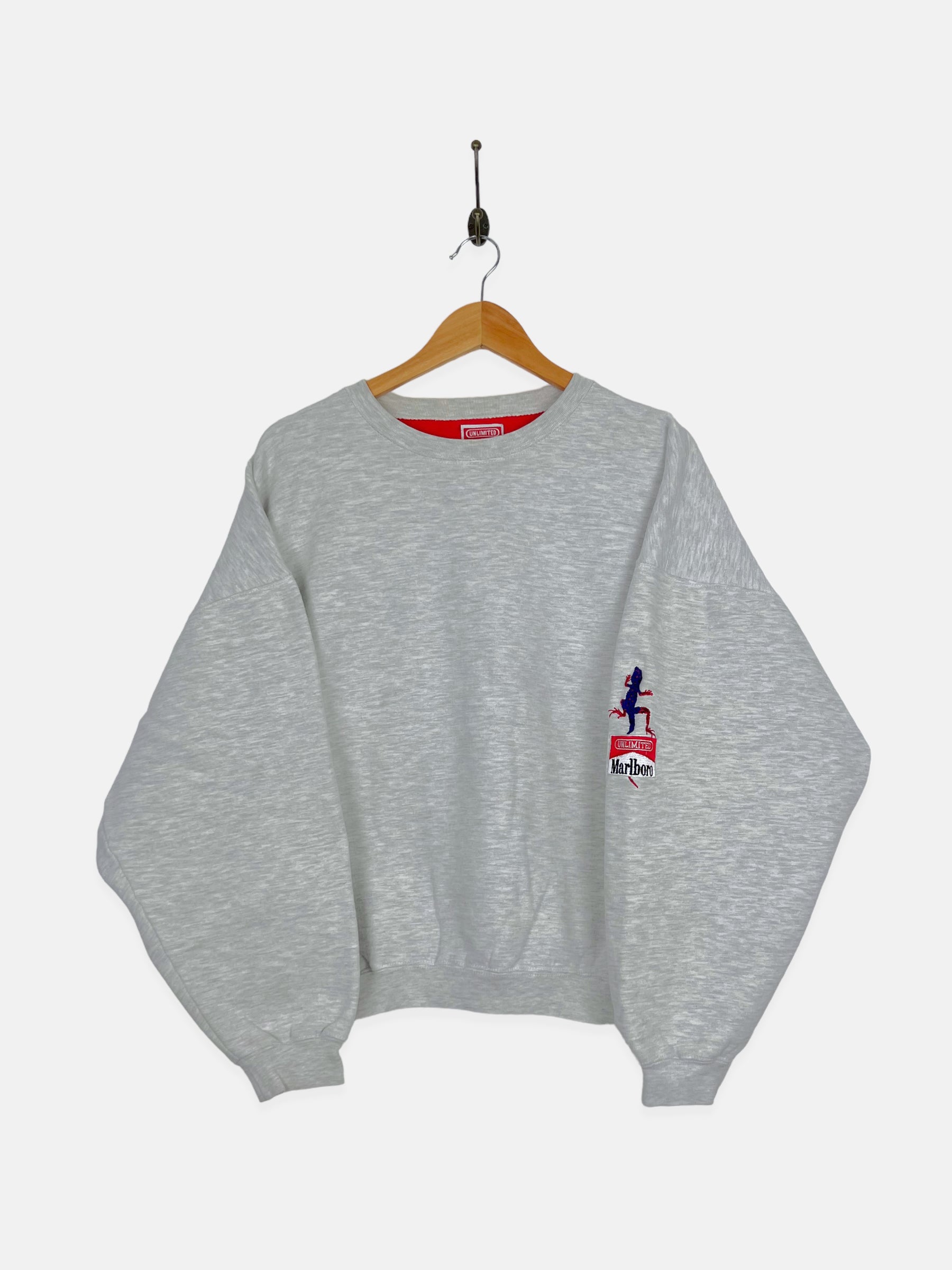 90s deals Marlboro Embroidered Sweatshirt