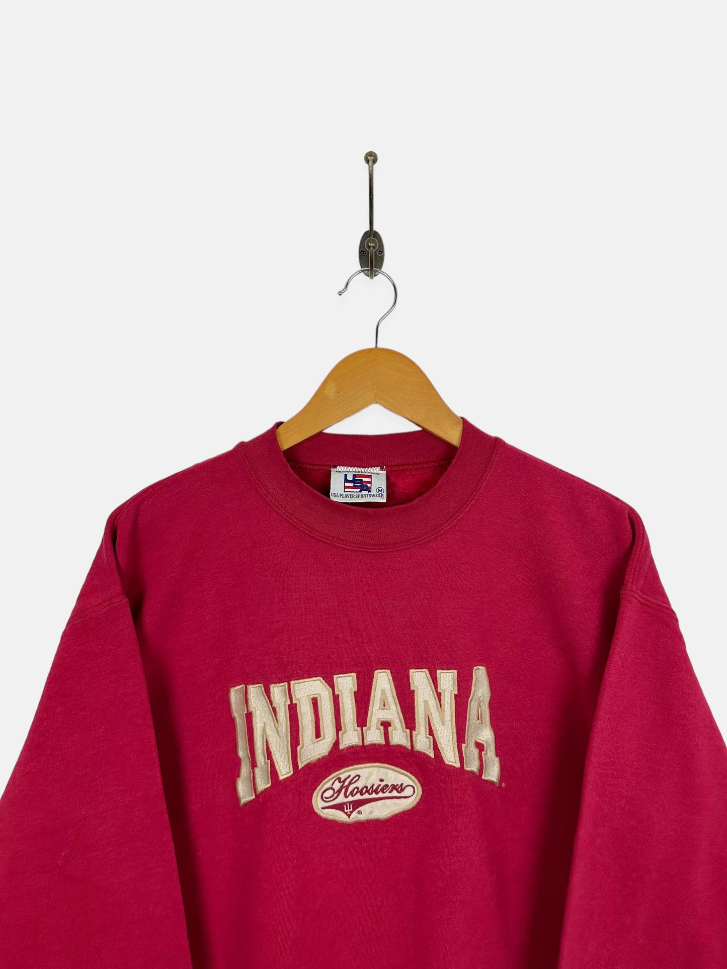 90's Indiana Hoosiers Embroidered Vintage Sweatshirt Size 6-8