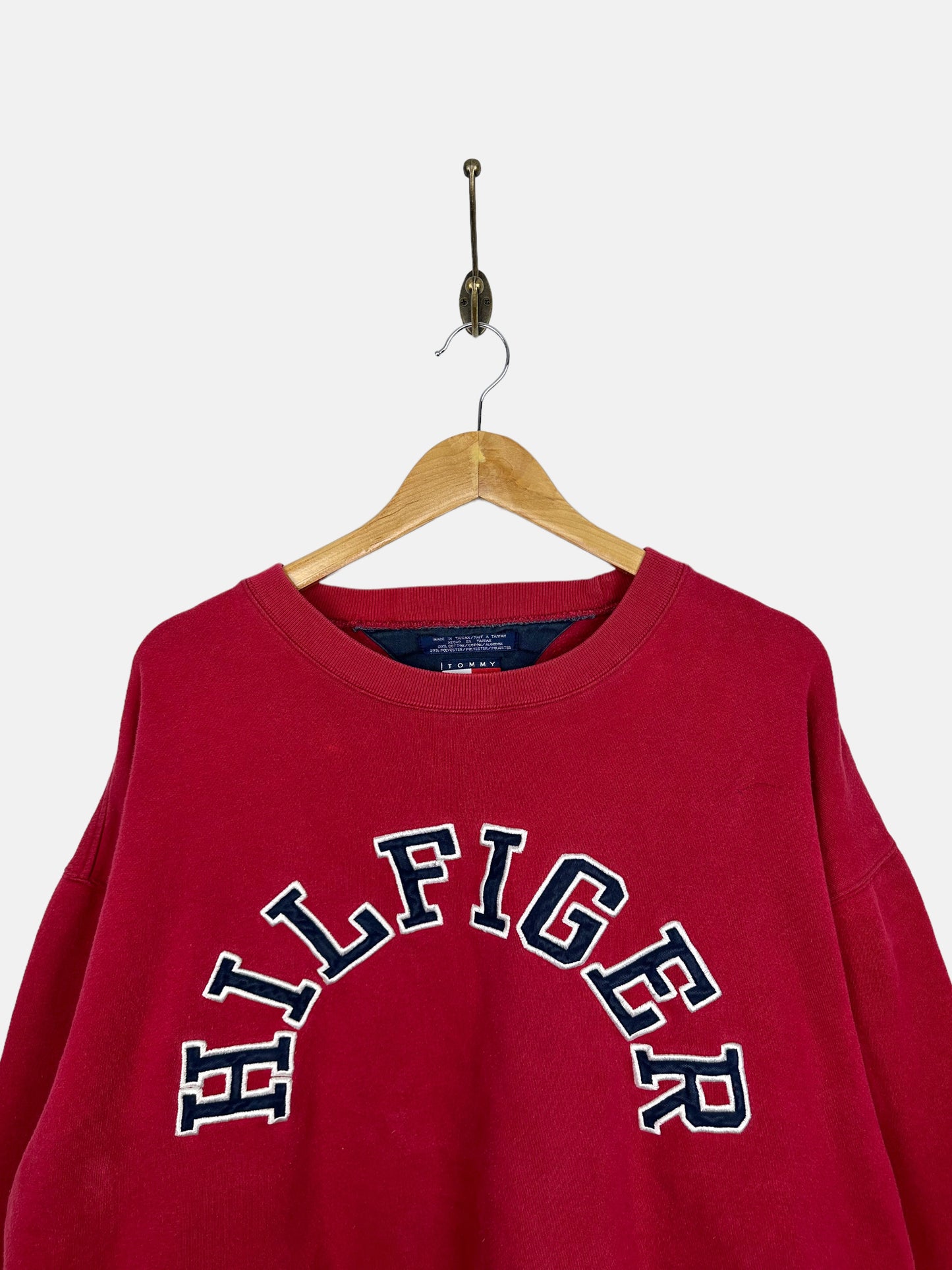 90's Tommy Hilfiger Embroidered Vintage Sweatshirt Size M