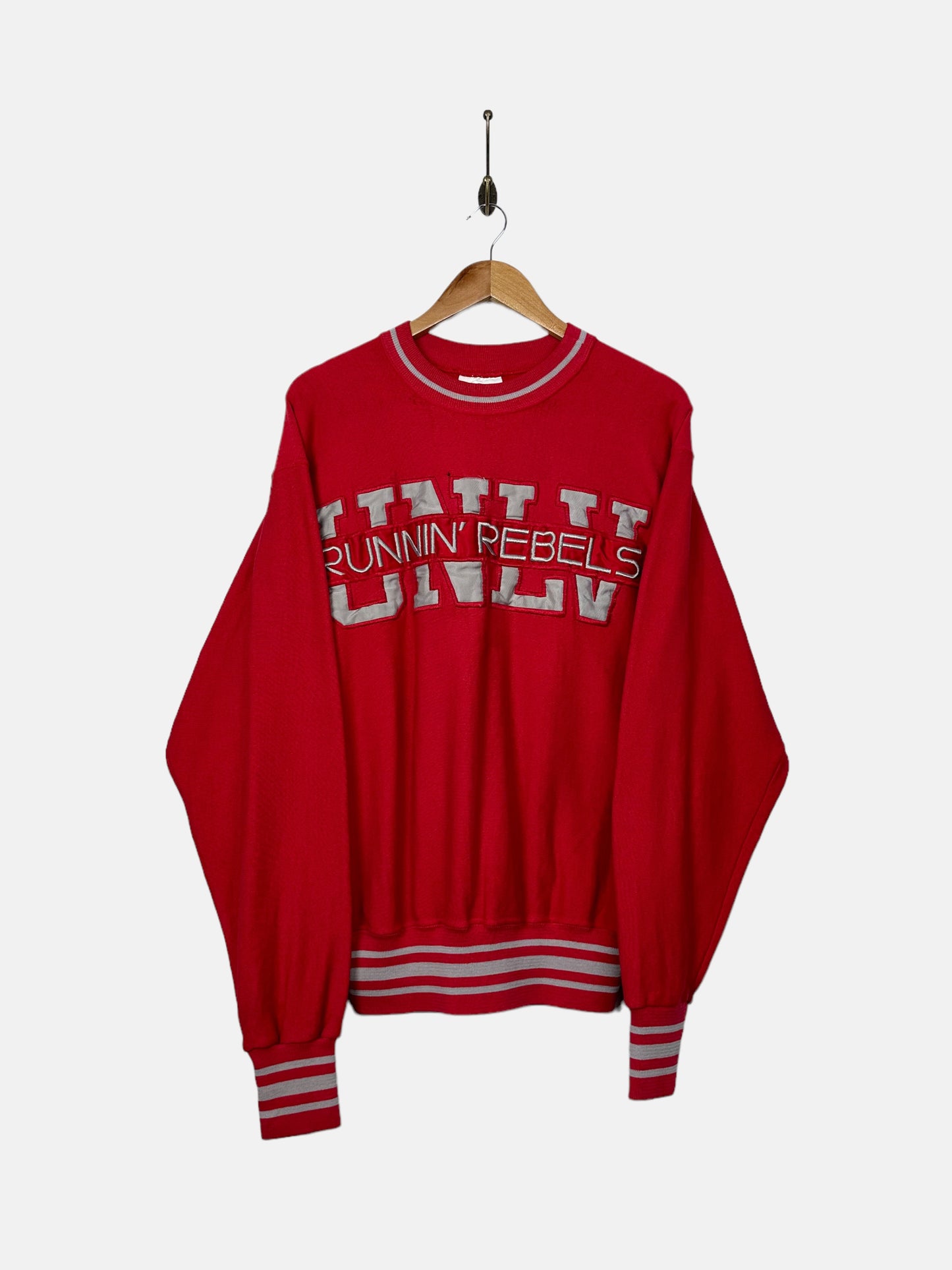 90's UNLV Runnin' Rebels Embroidered Vintage Sweatshirt Size L