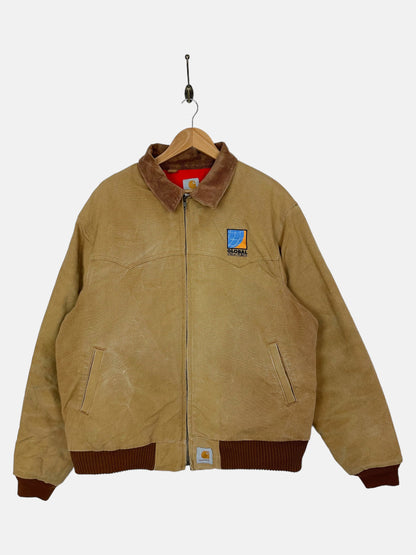 90's Carhartt Heavy Duty USA Made Vintage Santa Fe Jacket Size XL