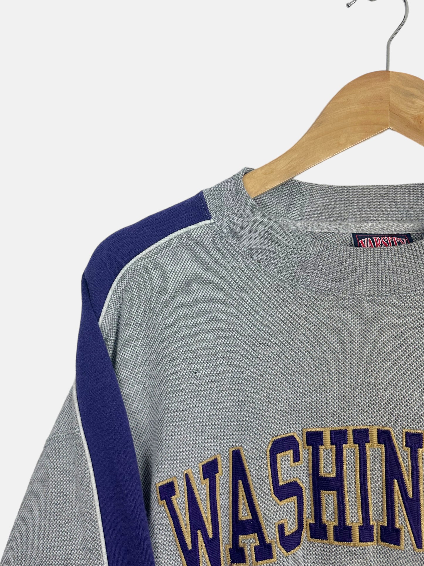 90's Washington Huskies Embroidered Vintage Sweatshirt Size L