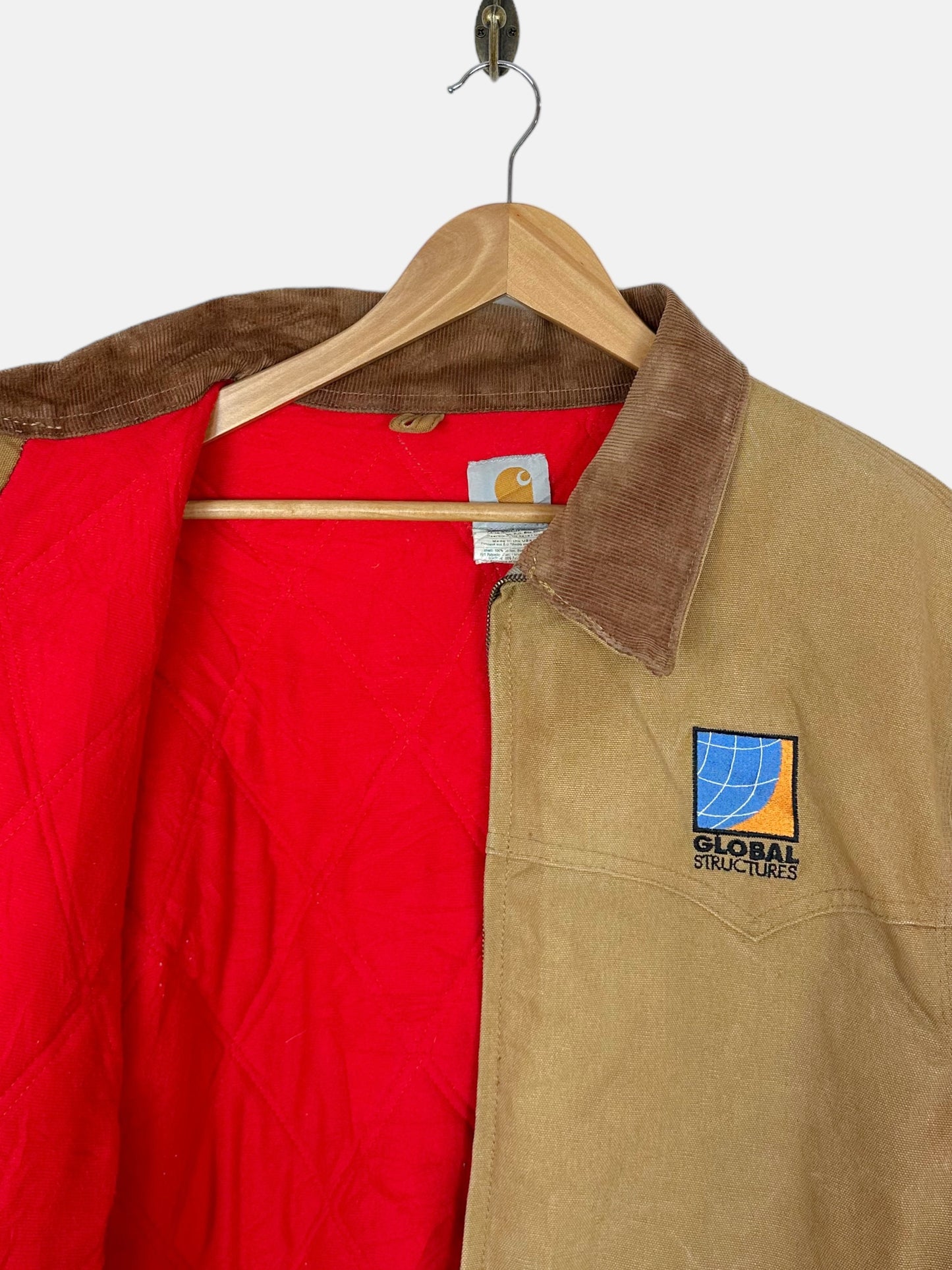 90's Carhartt Heavy Duty USA Made Vintage Santa Fe Jacket Size XL