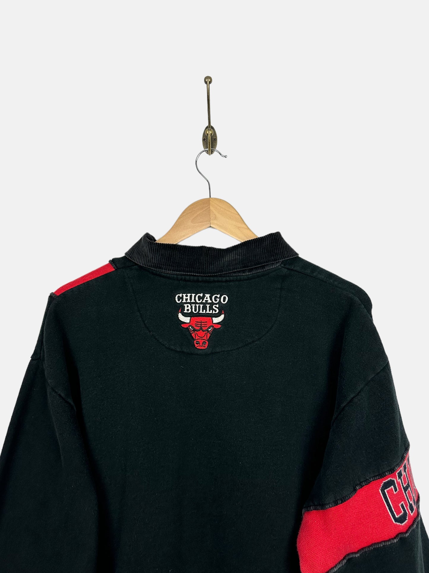 90's Chicago Bulls NBA Embroidered Vintage Zip-Up Sweatshirt/Jacket Size 12