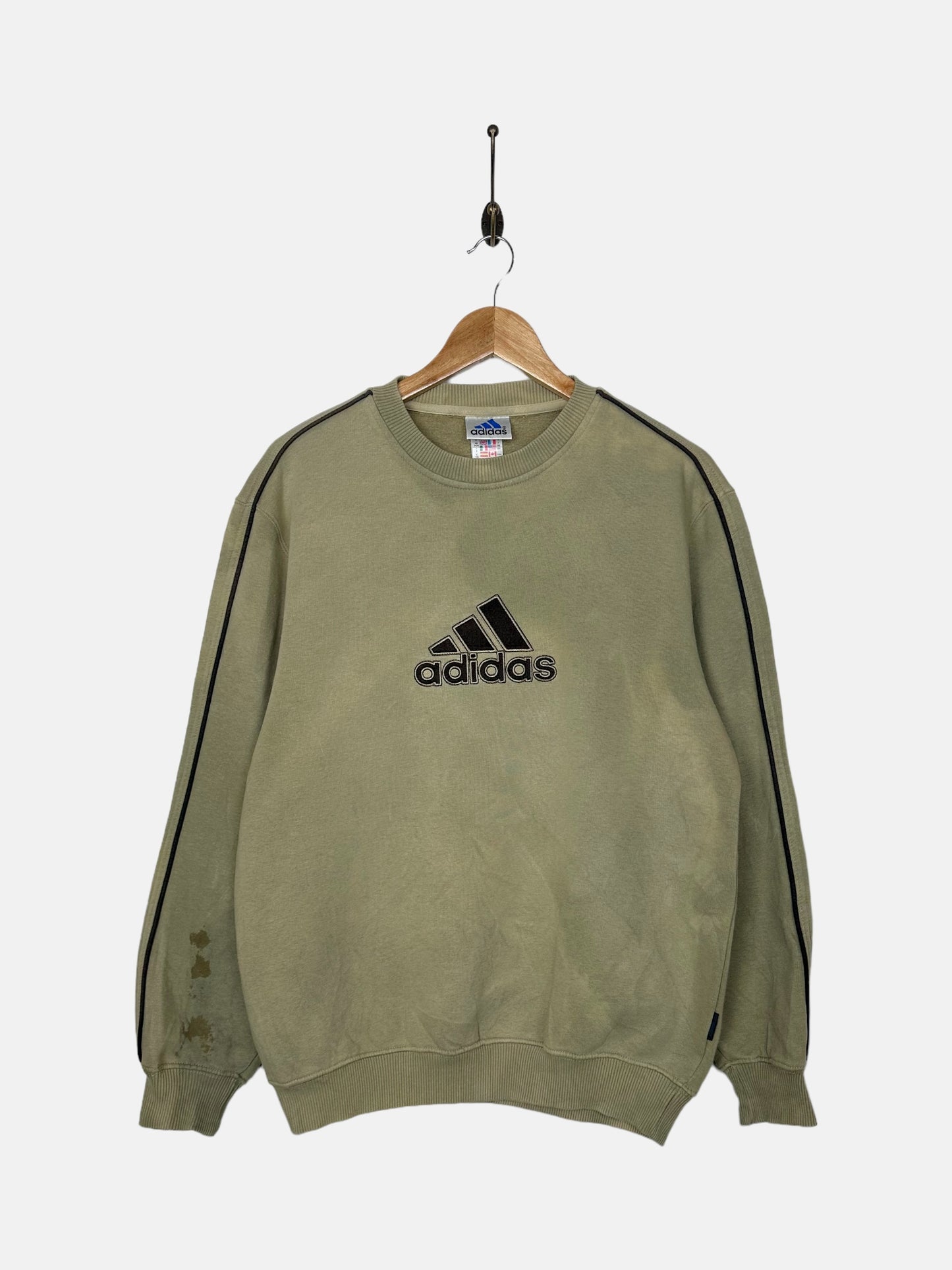 90's Adidas Embroidered Vintage Sweatshirt Size S