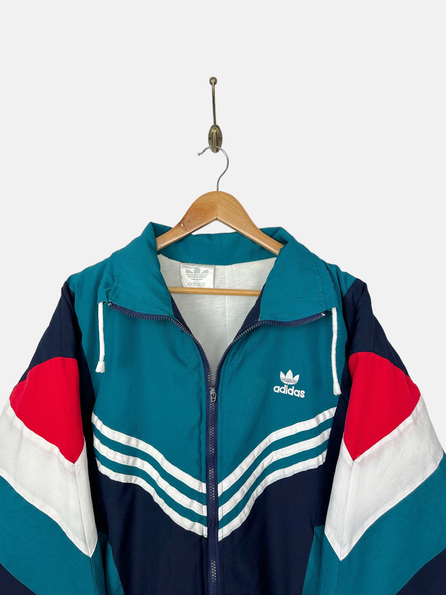 90's Adidas Embroidered Vintage Thick Jacket Size L