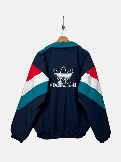 90's Adidas Embroidered Vintage Thick Jacket Size L