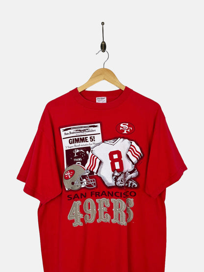 90's San Fransisco 49ers NFL USA Made Vintage T-Shirt Size L-XL