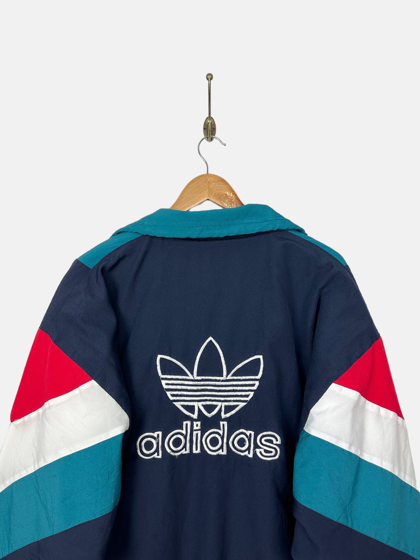 90's Adidas Embroidered Vintage Thick Jacket Size L