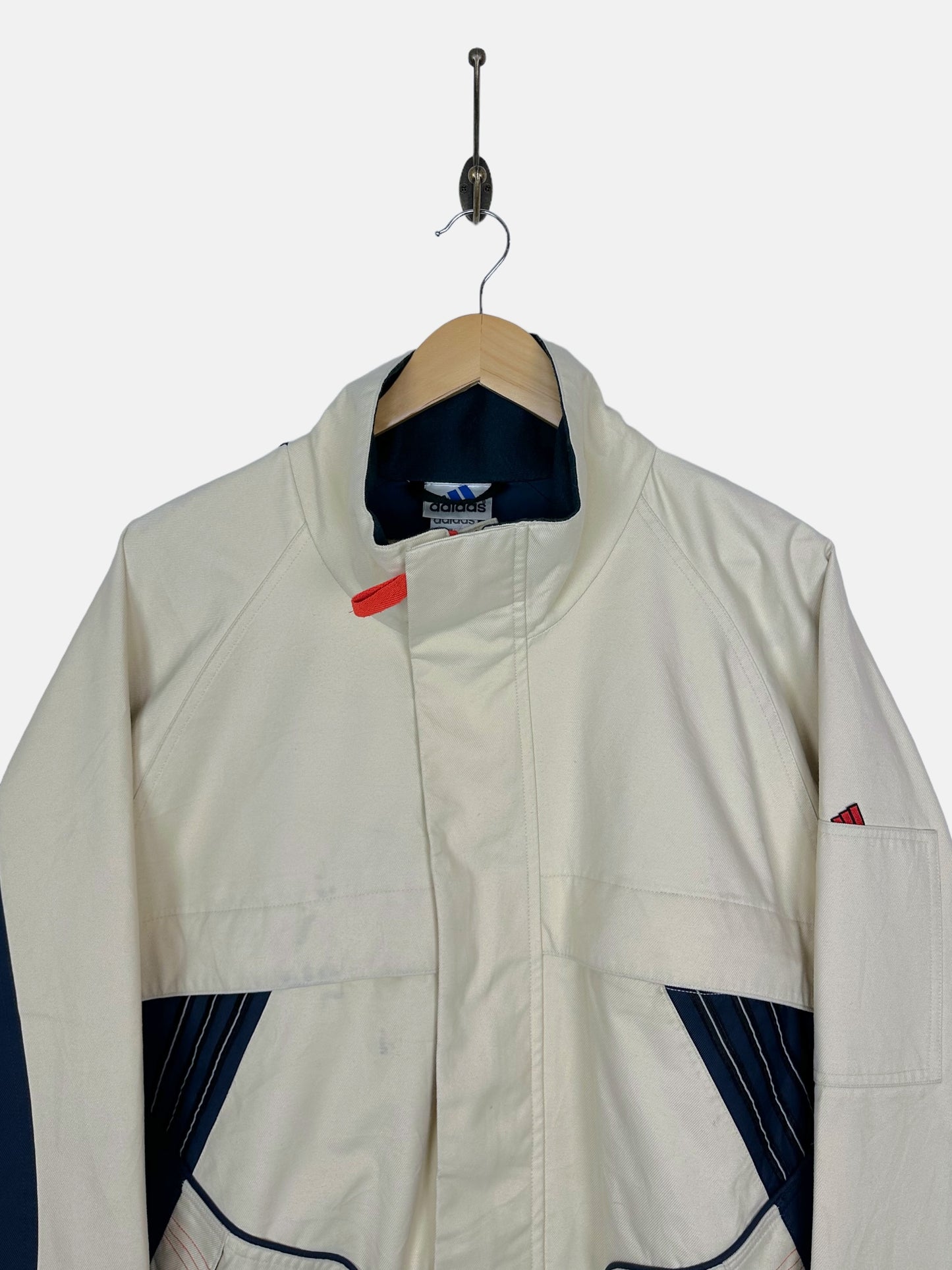 90's Adidas Embroidered Vintage Thick Jacket Size XL-2XL