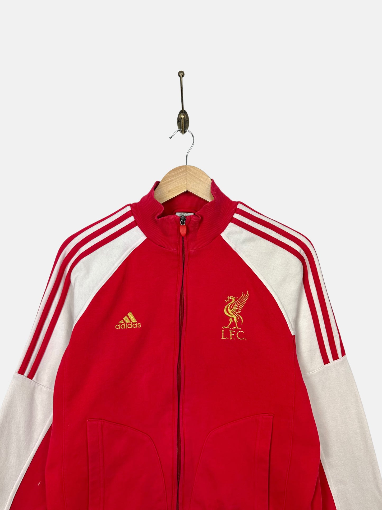 Adidas Liverpool Embroidered Vintage Zip-Up Jersey/Jacket Size S