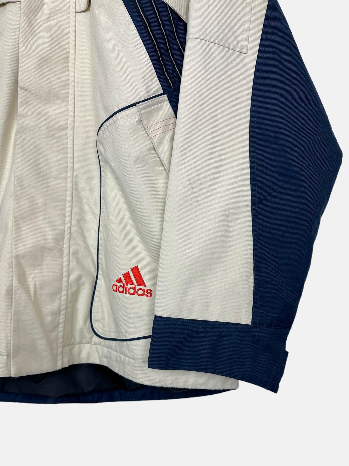 90's Adidas Embroidered Vintage Thick Jacket Size XL-2XL