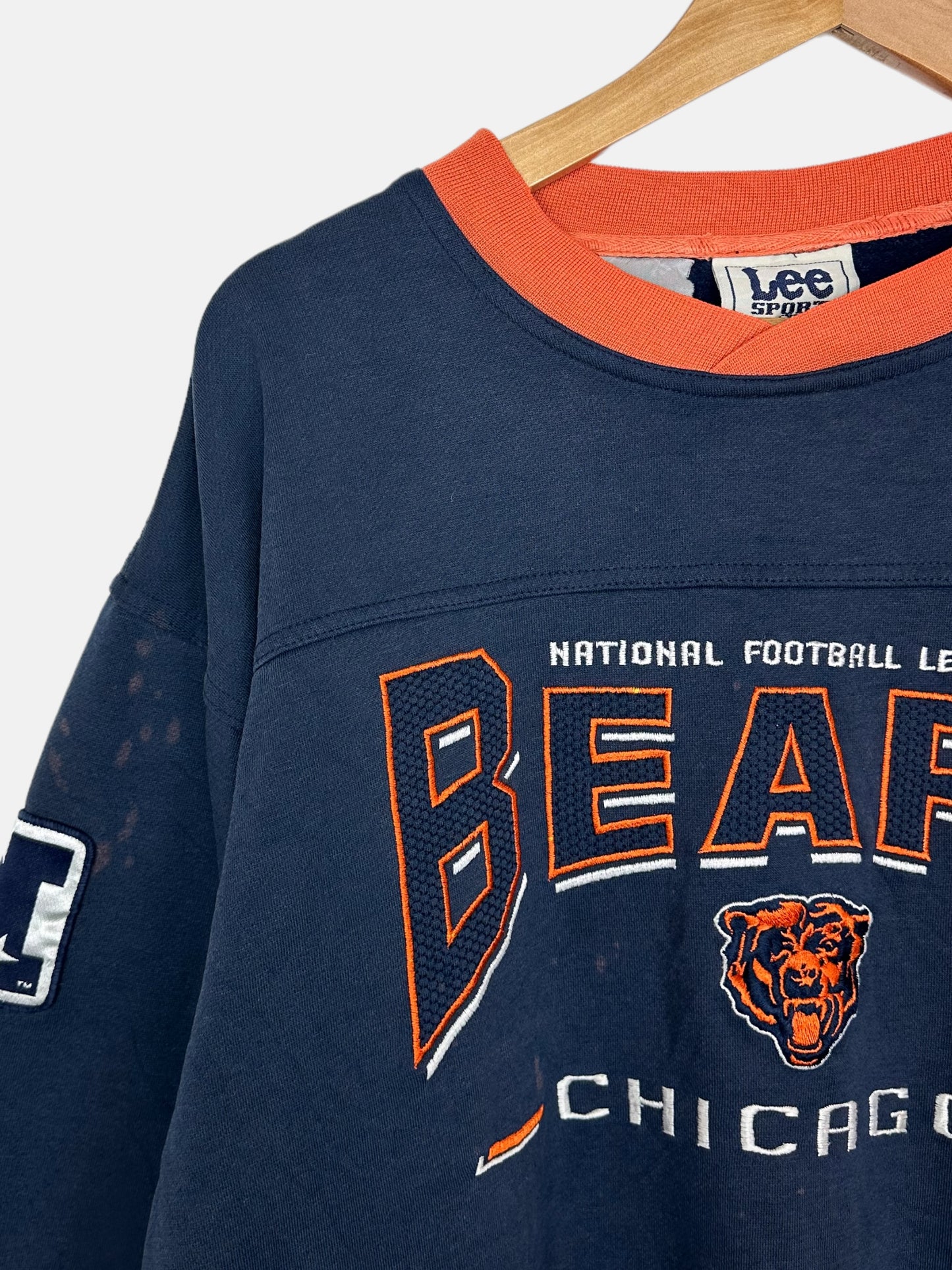 90's Chicago Bears NFL Embroidered Vintage Sweatshirt Size M