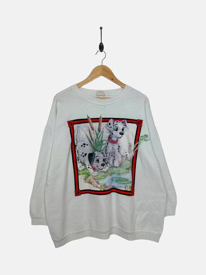 90's Dalmatians Vintage Sweatshirt Size L