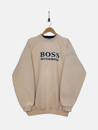 90's Bootleg Hugo Boss Embroidered Vintage Sweatshirt XL