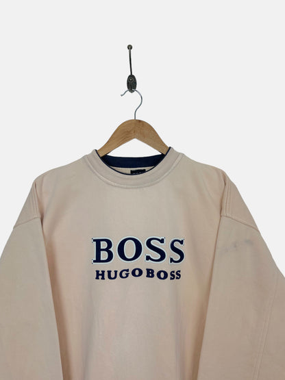 90's Bootleg Hugo Boss Embroidered Vintage Sweatshirt XL