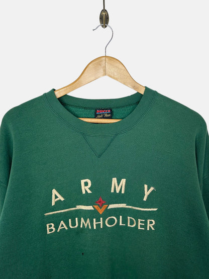 90's Army Baumholder Embroidered Vintage Sweatshirt Size M