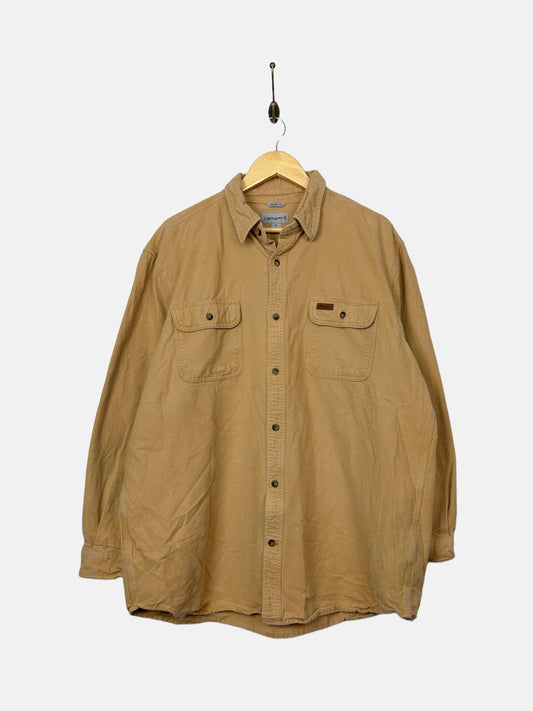 90's Carhartt Button-Up Shirt Size XL