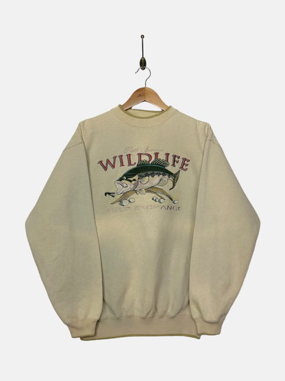 90's Wildlife Field Exchange Embroidered Vintage Sweatshirt Size M