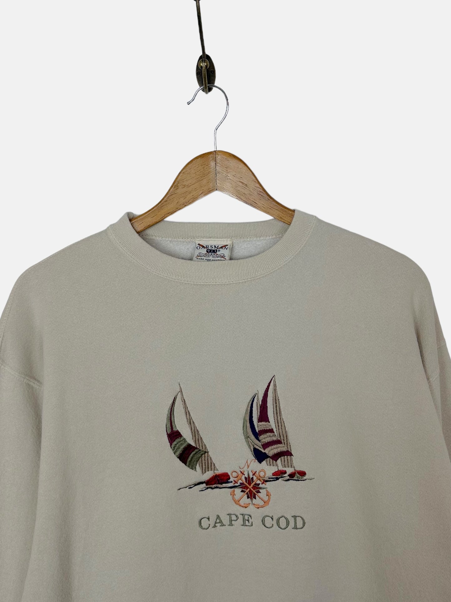 90's Cape Cod Embroidered Vintage Sweatshirt Size M