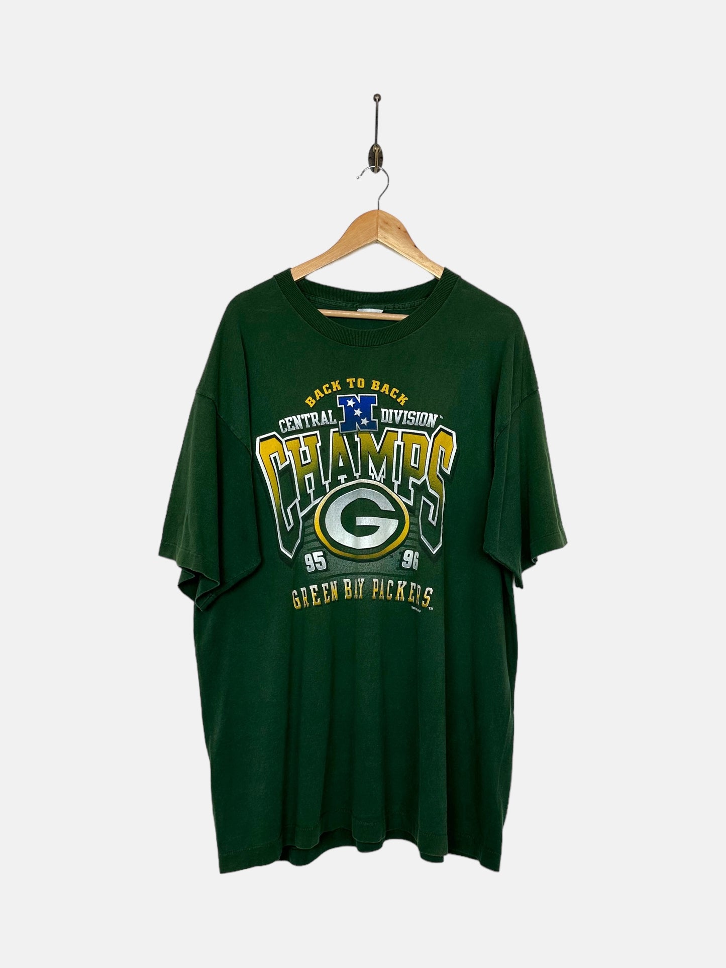 1996 Green Bay Packers NFL Vintage T-Shirt Size 2-3XL