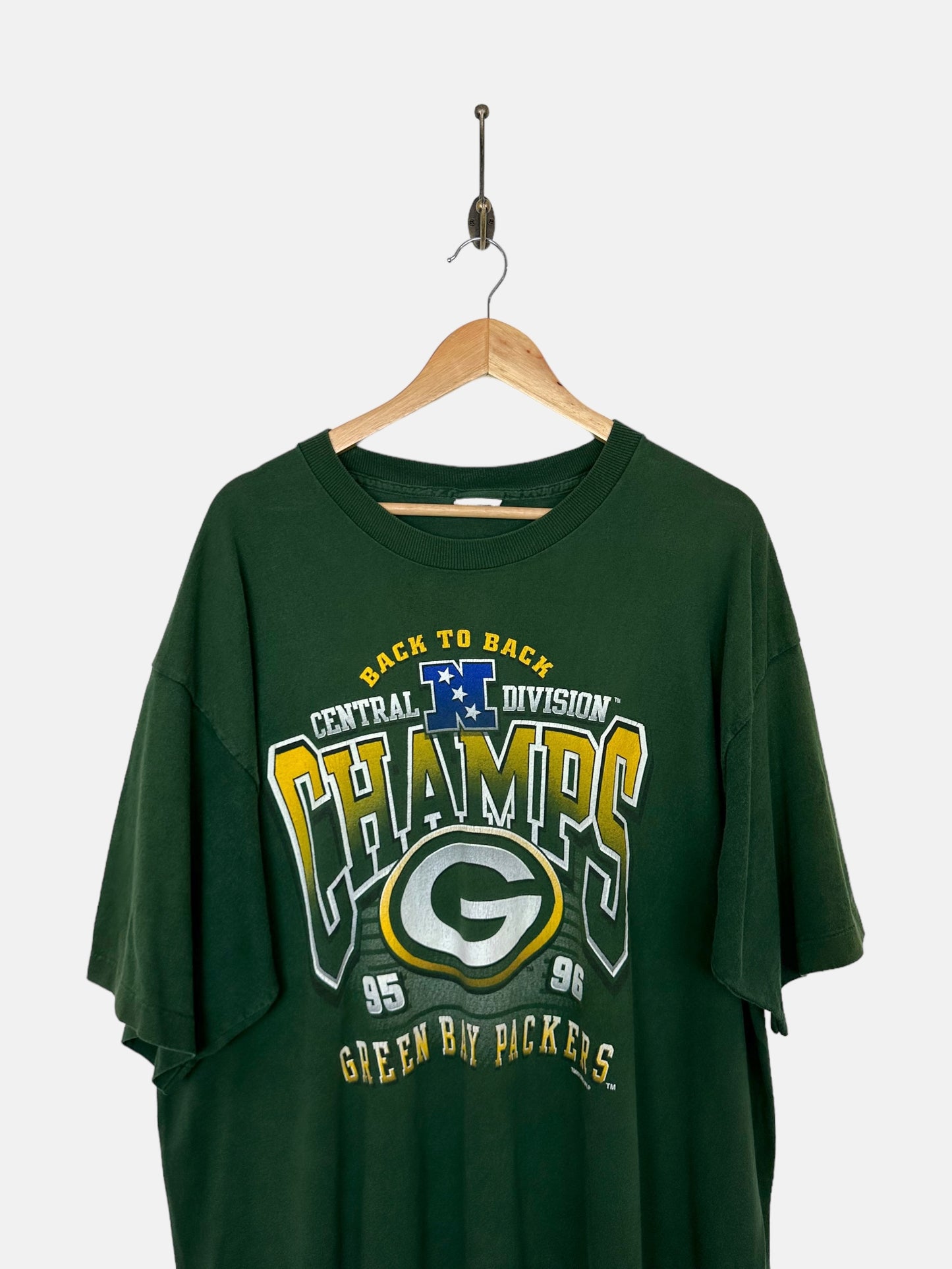 1996 Green Bay Packers NFL Vintage T-Shirt Size 2-3XL