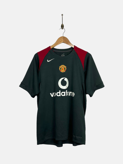 2002 Nike Manchester United Training Kit Vintage Football Jersey Size M