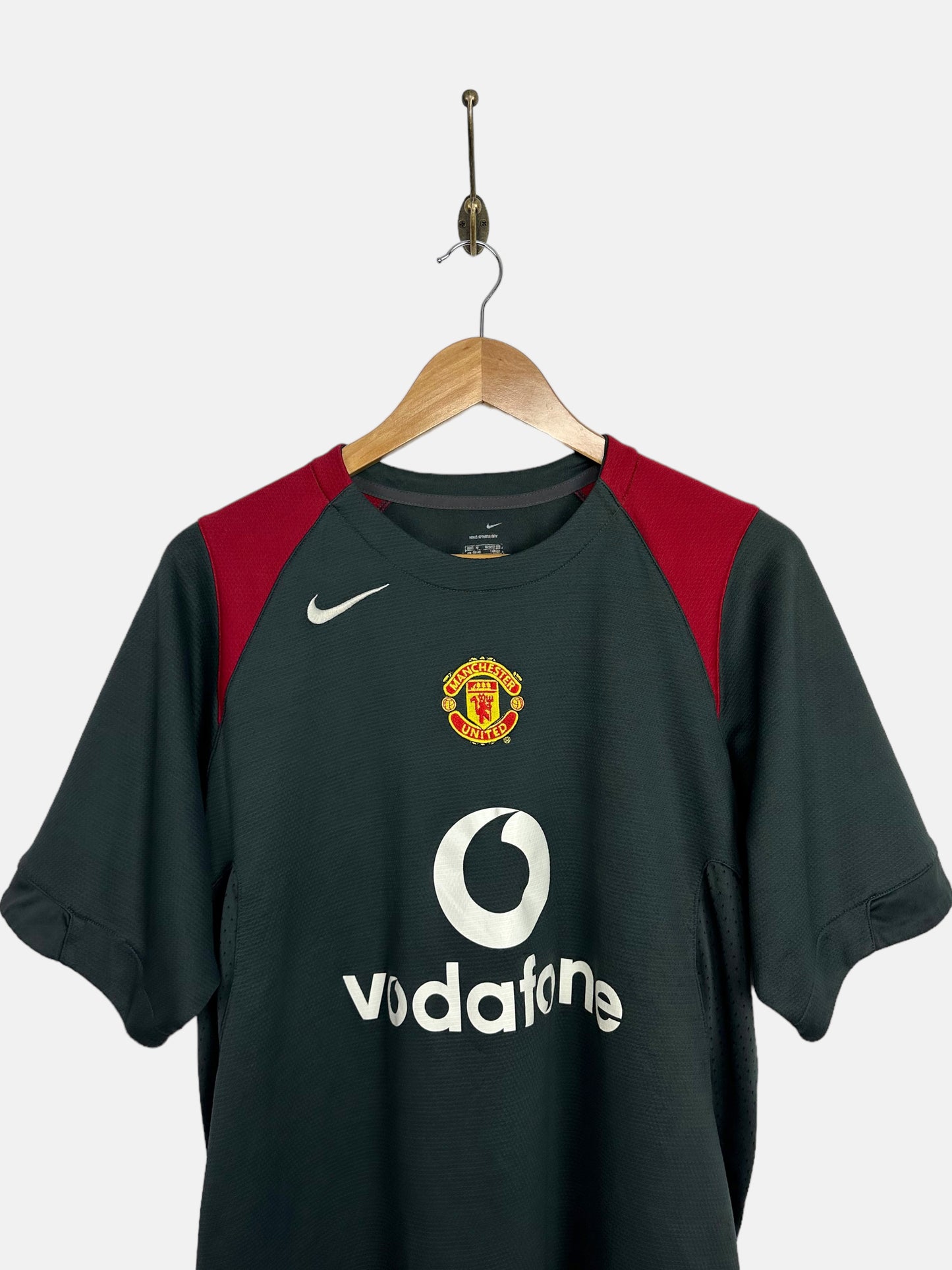 2002 Nike Manchester United Training Kit Vintage Football Jersey Size M