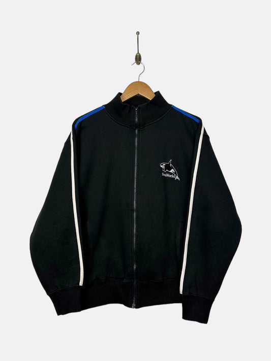 90's Seaworld Embroidered Vintage Zip-Up Jacket Size S-M