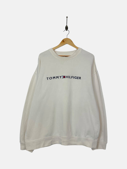 90's Tommy Hilfiger Embroidered Vintage Sweatshirt Size XL-2XL