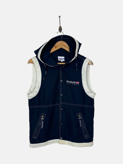 90's Reebok Classic Embroidered Vintage Vest Jacket Size 8