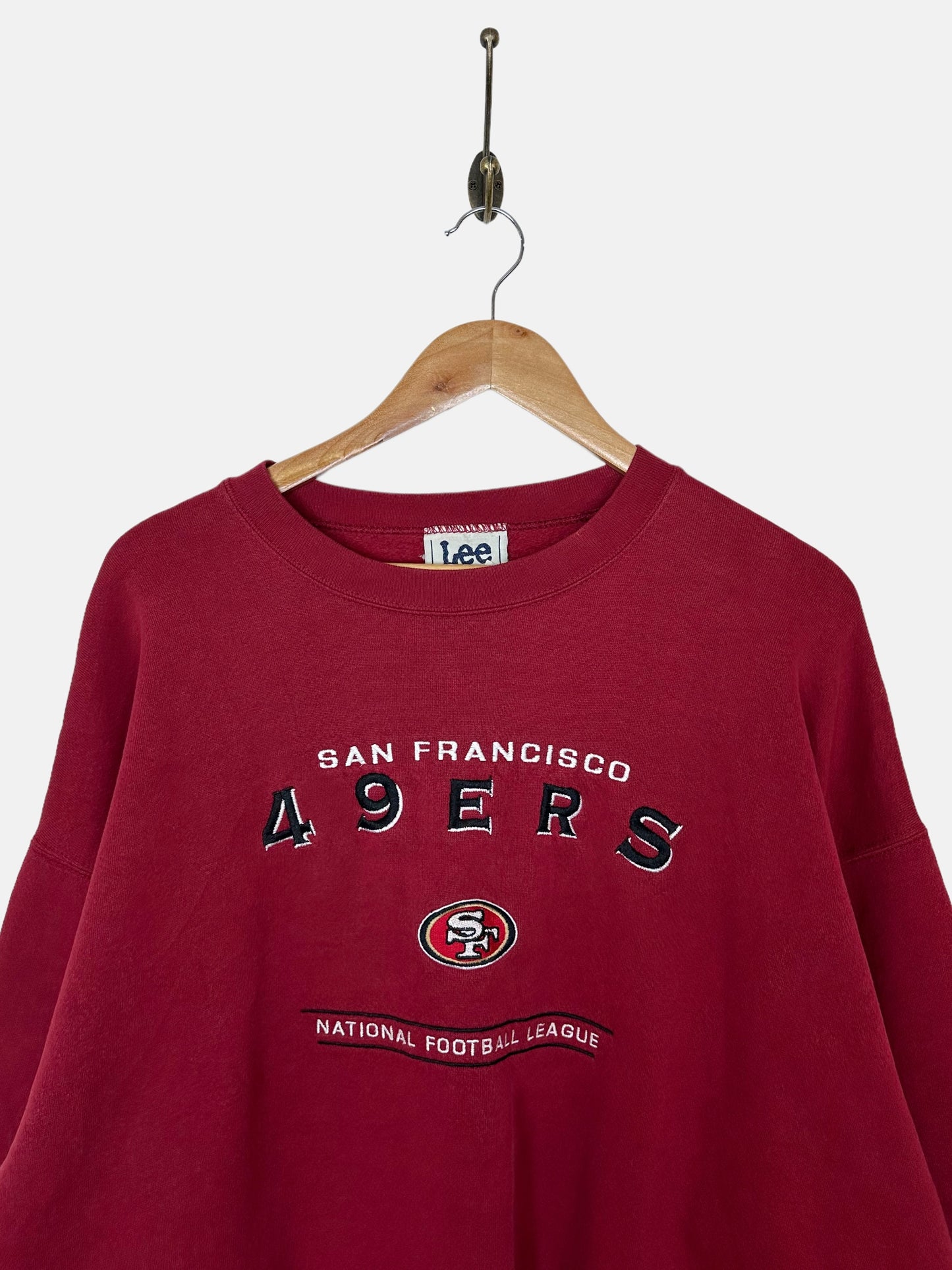 90's San Fransisco 49ers NFL Embroidered Vintage Sweatshirt Size XL